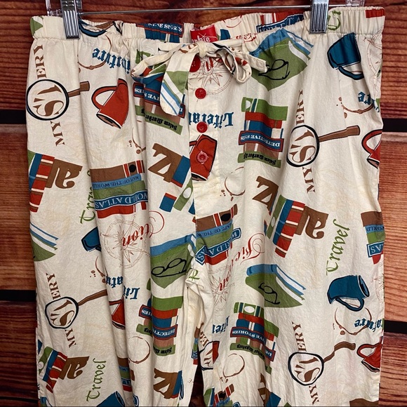 Mens| 100% Cotton Pajama Pants - Picture 2 of 6